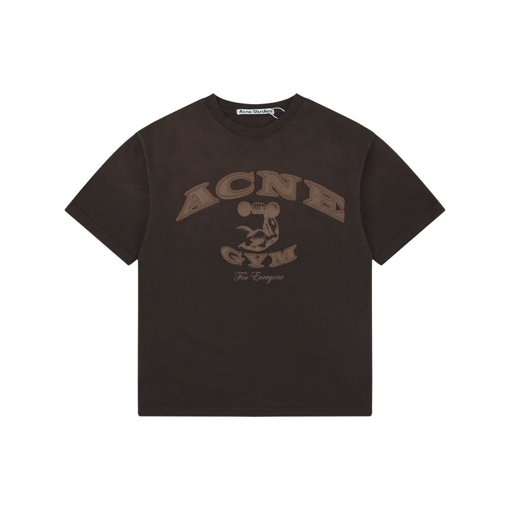 Acne Studios Acne Gym T-Shirt – Marron