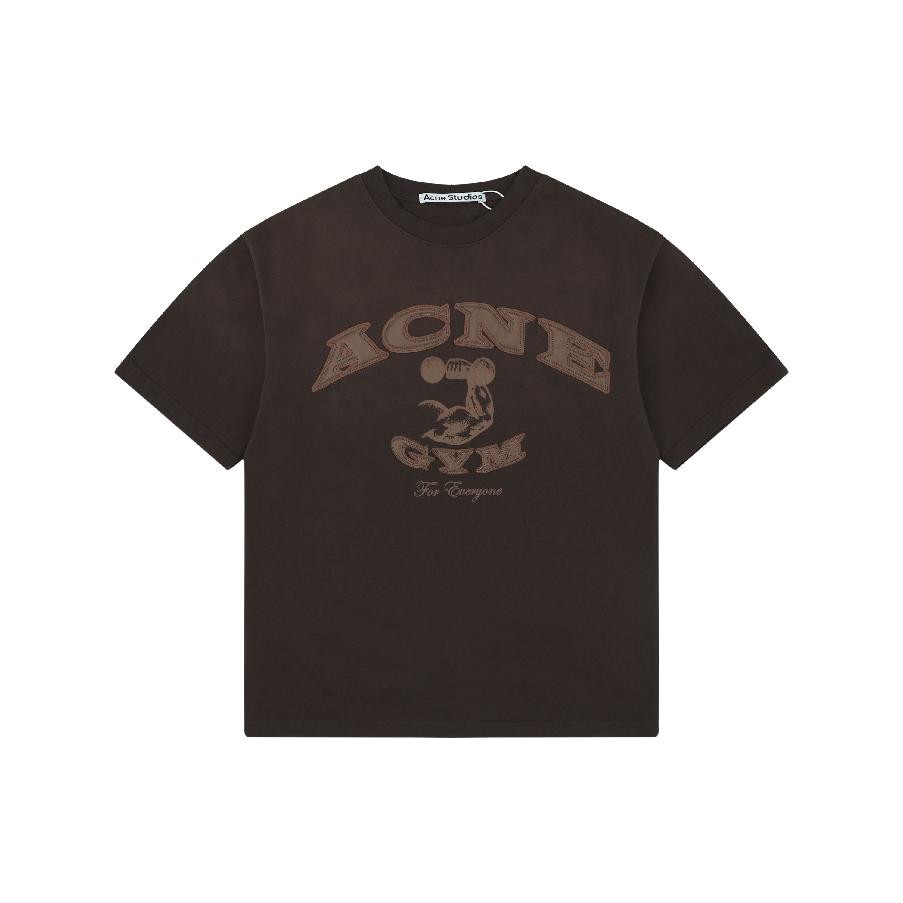 Acne Studios Acne Gym T-Shirt – Marron