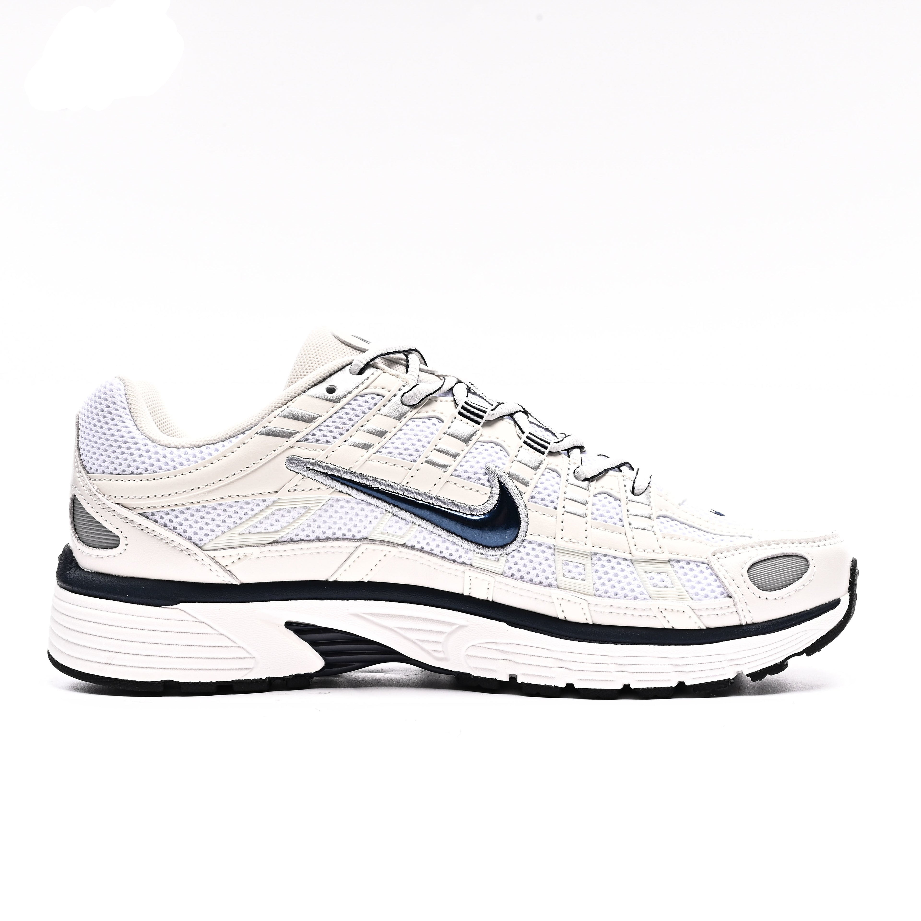 Nike P-6000 White / Midnight Navy