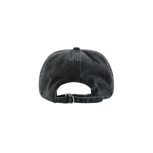 Acne Studios Script Logo Cap – Washed Black