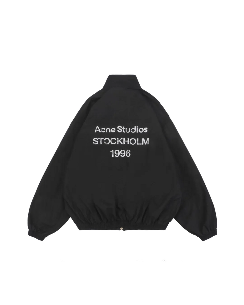 Acne Studios Stockholm 1996 Logo Oversized Jacket – Noir
