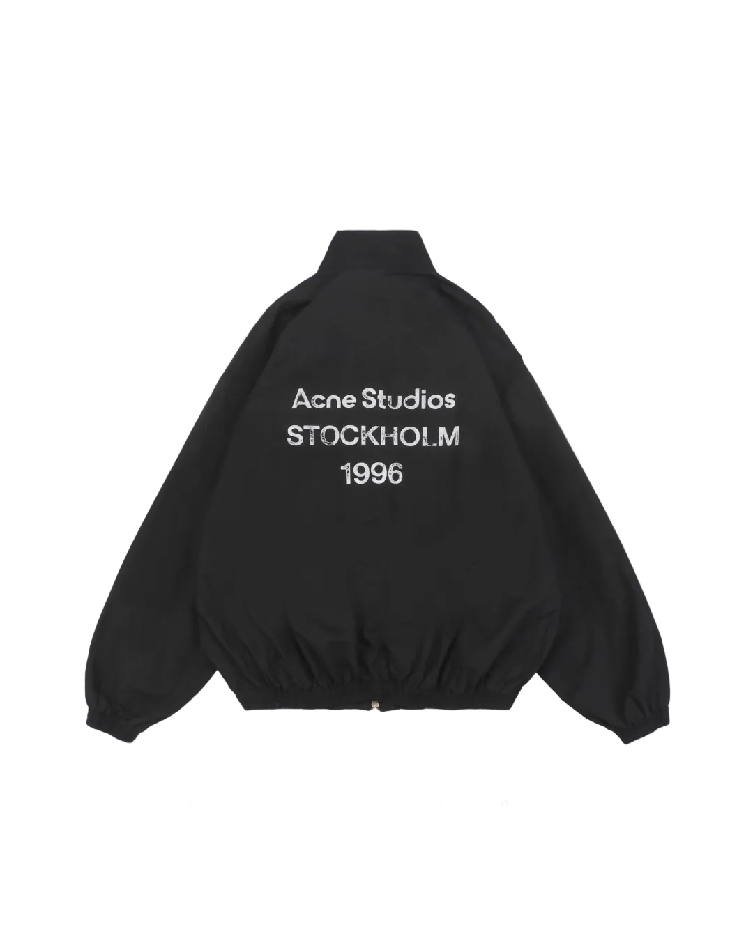 Acne Studios Stockholm 1996 Logo Oversized Jacket – Noir