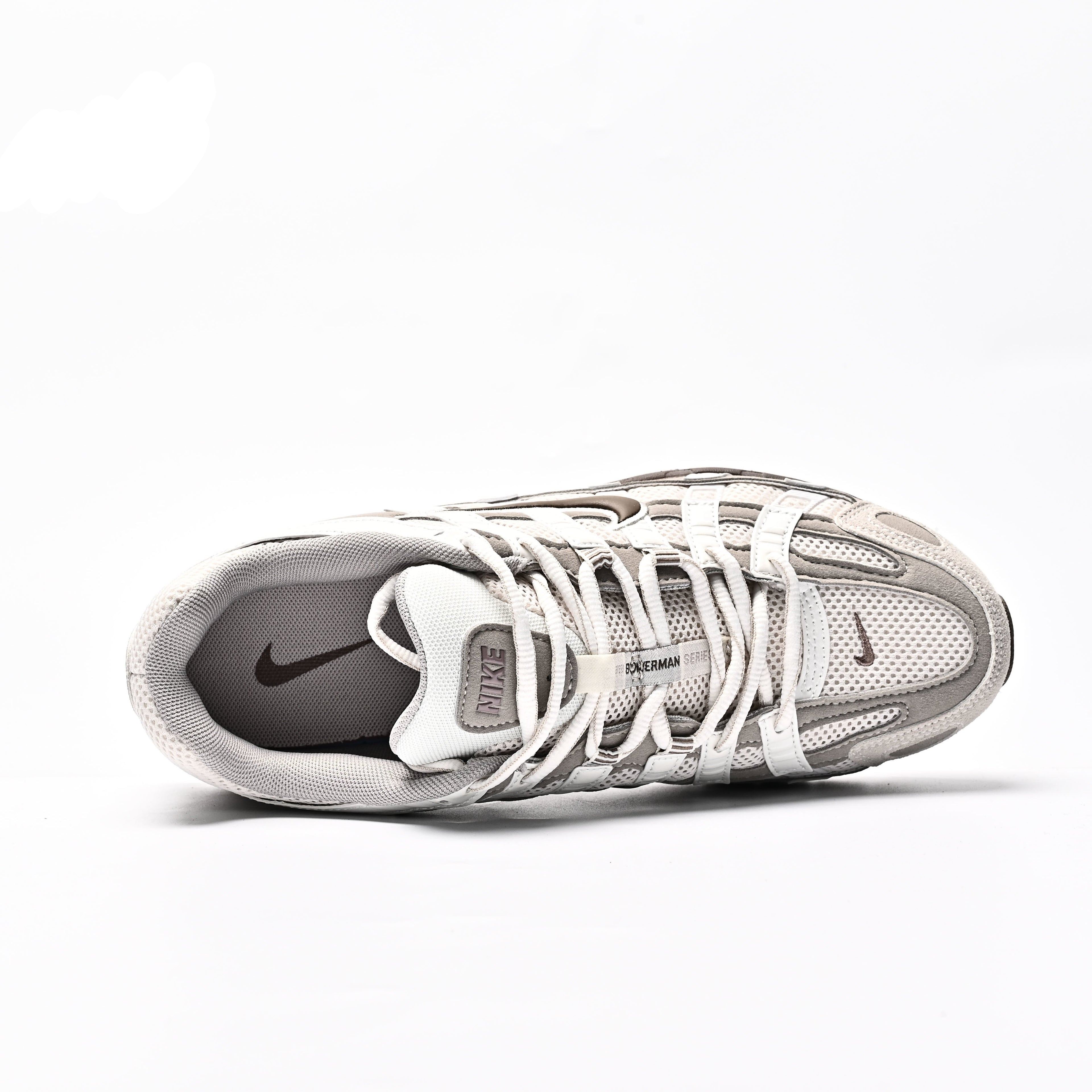 Nike P-6000 Light Iron Ore / Baroque Brown / White